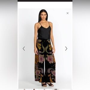 NWT Johnny Was Priscilla Velvet Pants